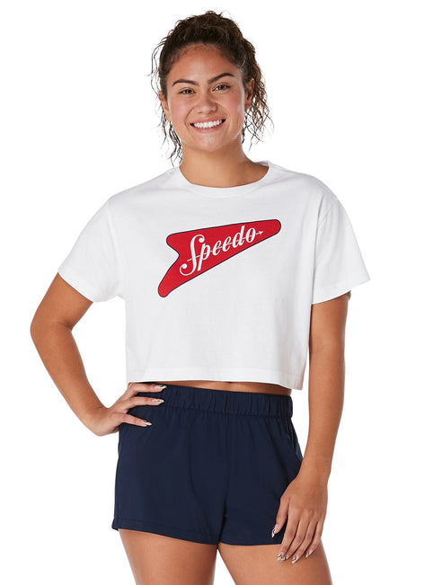 Speedo Women's Bondi Crop Tee