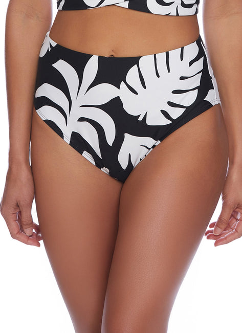 Next by Athena Women's Mondrian High Waist Bikini Bottom