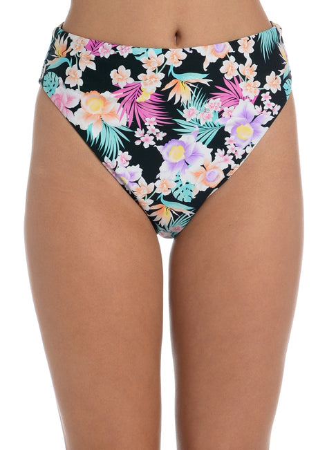 Hobie Women's Island Hopping High Waist Bikini Bottom