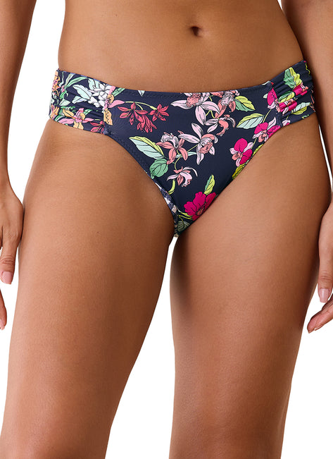 Tommy Bahama Women's Summer Floral Reversible Hipster Bikini Bottom