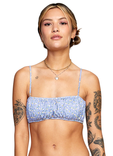 RVCA Women's Millie Bandeau Bikini Top