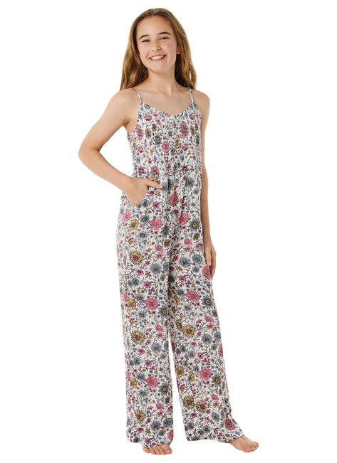 Rip Curl Girls' Hibiscus Heat Romper (Big Kid)
