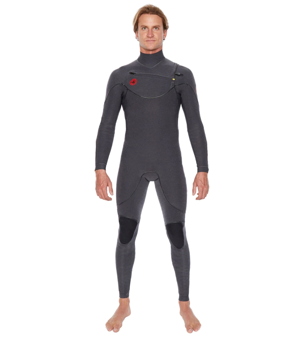 Body Glove Men's Red Cell 3/2mm Chest Zip Fullsuit Wetsuit at