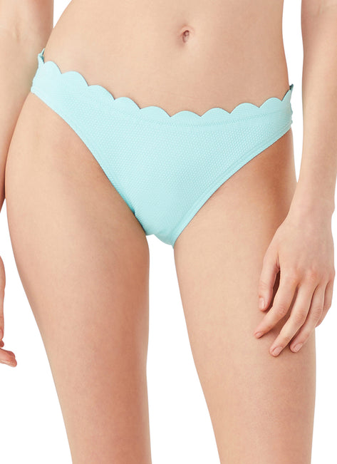 Kate Spade New York Women's Pique High Cut Bikini Bottom