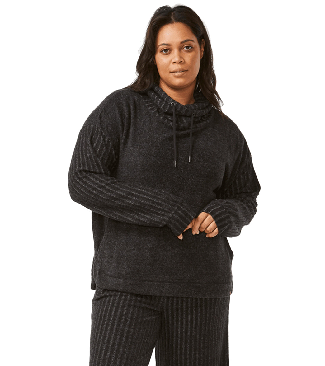 Rip Curl Women's Cosy Roll Neck II Pullover Hoodie at SwimOutlet.com