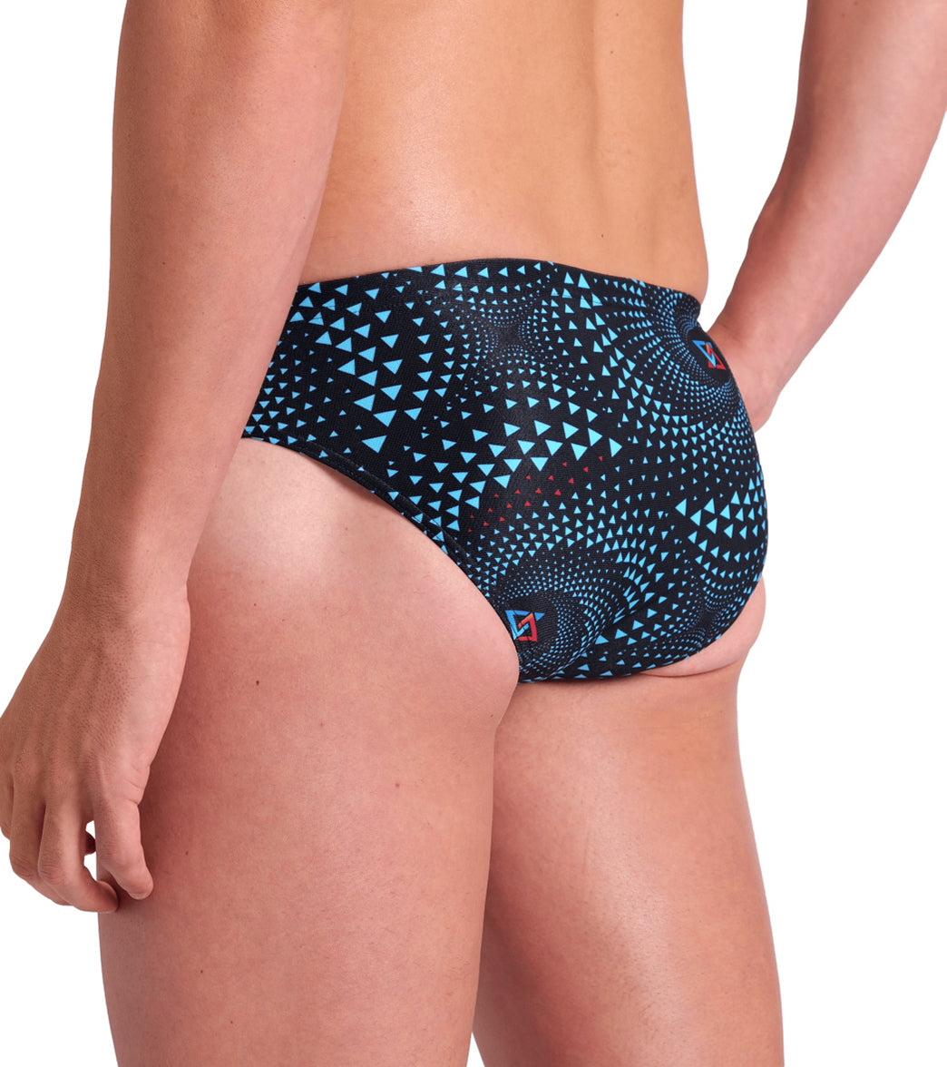 Arena Men's Tropicals Badehose - MaxLife-Stoff, UV-Schutz 50+, 7 Cm Seitenlänge, Verstellbarer Kordelzug