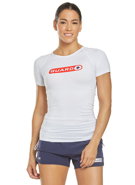 TYR Women's Guard Short Sleeve Rashguard
