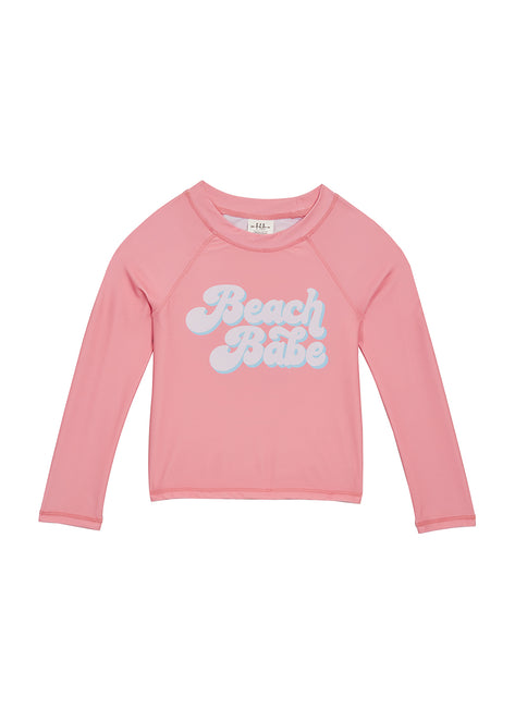 Feather 4 Arrow Girls' Long Sleeve Rashguard (Baby, Toddler, Little Kid, Big Kid)