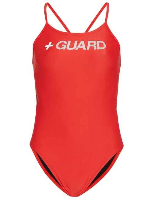 Nike Women's Lifeguard Cut Out Tank One Piece Swimsuit