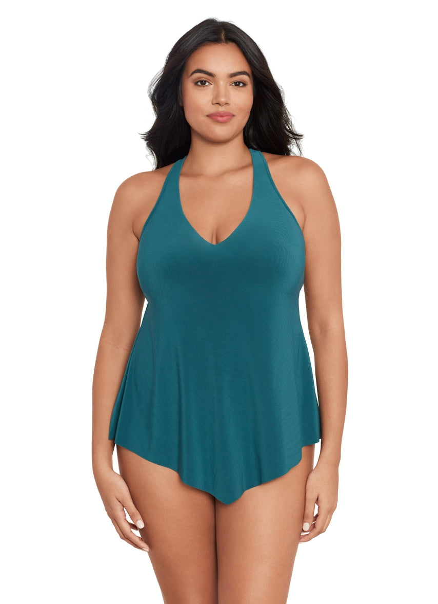 Magicsuit by Miraclesuit Plus Size Taylor Tankini Top at