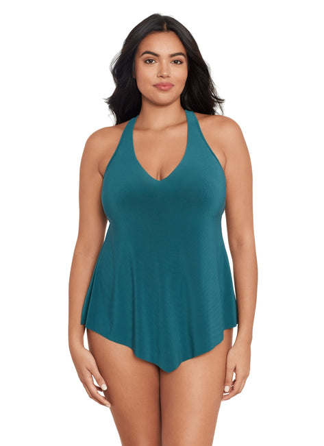 Magicsuit by Miraclesuit Plus Size Taylor Tankini Top