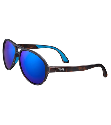 TYR Unisex Newland Aviator (Small) Sunglasses