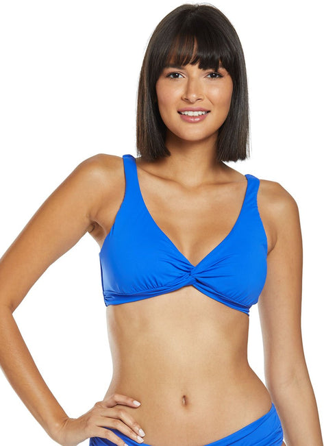 Tommy Bahama Pearl Solids Underwire Twist Front Bikini Top