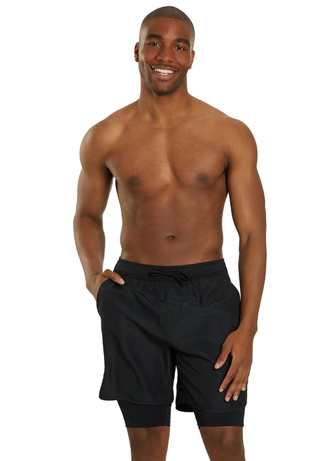 Sporti Men's Active Compressed Athletic Short II