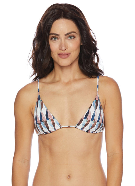 Splendid Women's Deco Triangle Bikini Top