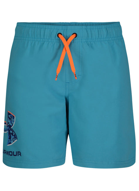 Under Armour Boys' UA Crystal Speckle Logo Volley Shorts (Little Kid)