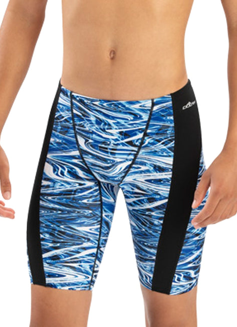 Dolfin Men's Reliance Jet Stream Spliced Jammer Swimsuit
