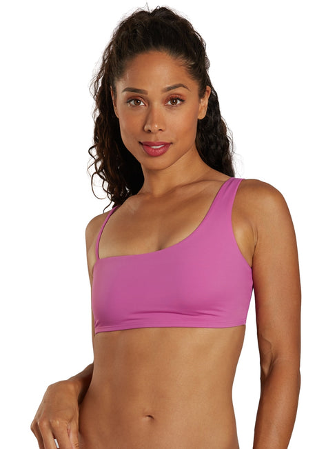 JOLYN Women's Solid Willa Bikini Top