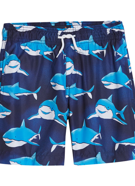 Trunks Surf & Swim Co. Boys' Shark 2-Pack Swim Trunks (Big Kid)
