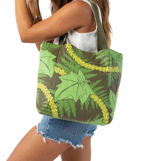 ALOHA Moloka'i Kukui Reversible Beach Tote