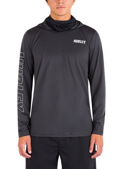 Hurley Men's H2O-Dri Atticus Fastlane UPF 50+ Long Sleeve Pullover Hoodie