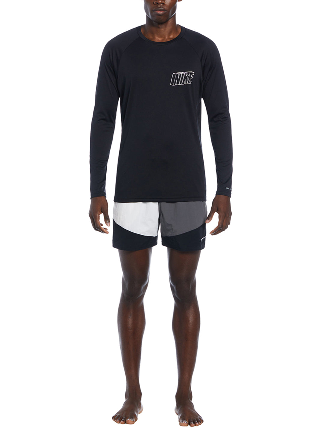 nike men's rash guard shirts