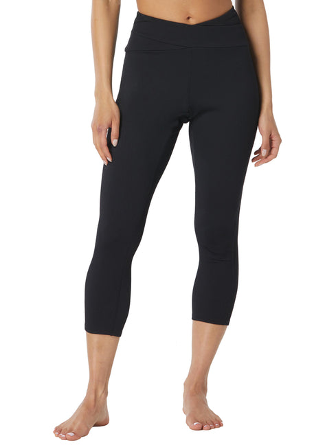 Beach House Women's Ribbed Solid Samba Swim Tights