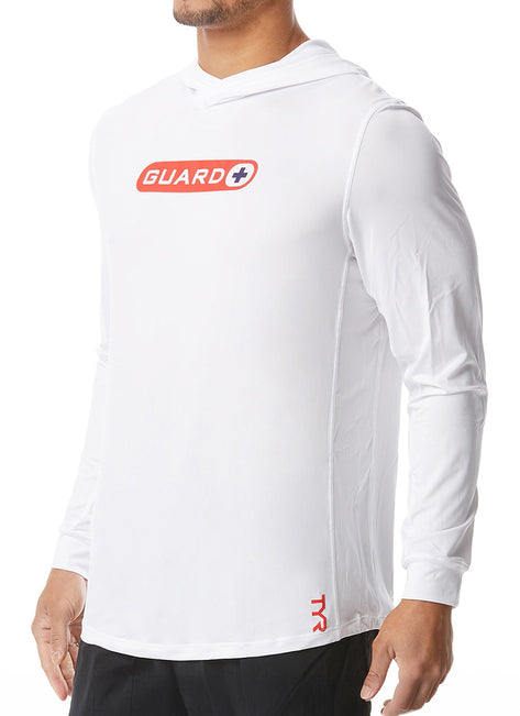 TYR Men's Airtec Long Sleeve Workout Shirt - Athletic Performance Training Tee