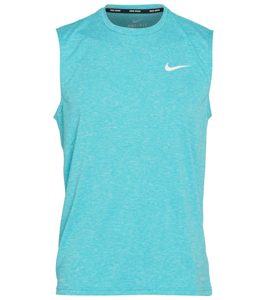nike men's essential sleeveless rash guard