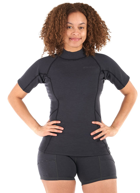 Level Six Women's 0.5mm Sombrio Short Sleeve Neoprene Top