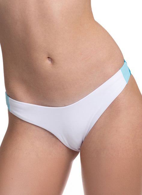 JOLYN Women's Piper Contrast French Cut Bikini Bottom
