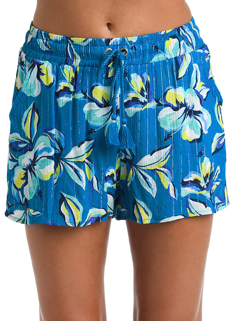 La Blanca Women's Fiji Tropics Beach Cover Up Shorts