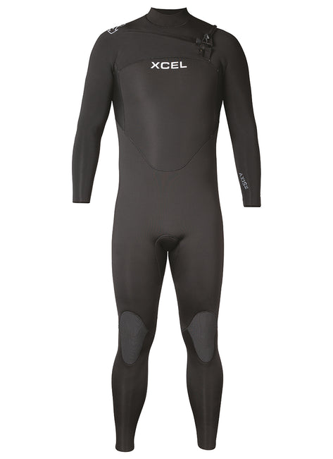 Xcel Men's 4/3mm Axis X Chest Zip Fullsuit Wetsuit