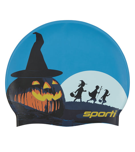 Sporti Trick or Treat Silicone Swim Cap