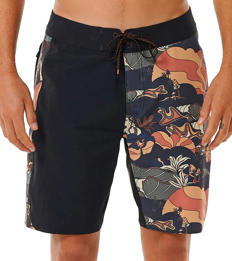 Short De Bain Rip Curl Boardwalk - Noir, Taille 34 (32), Homme, état Correct