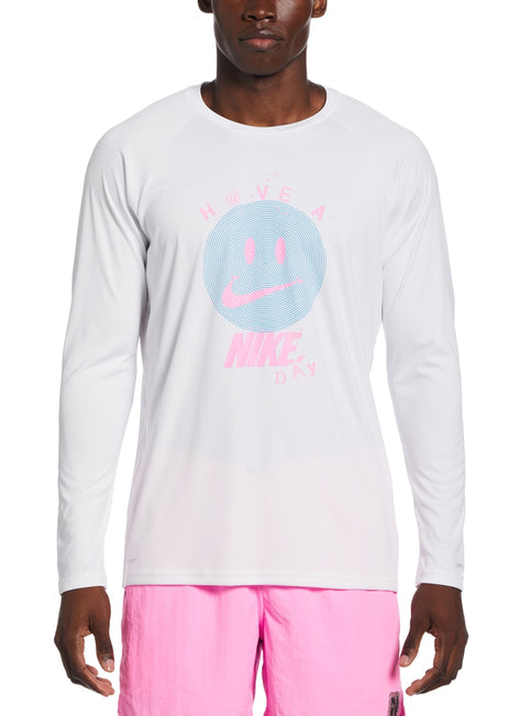 Nike Men's Hydro Long Sleeve Swim Shirt