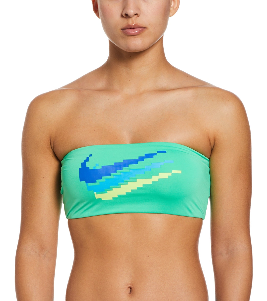 Nike Women's Bandeau Bikini Top at SwimOutlet.com
