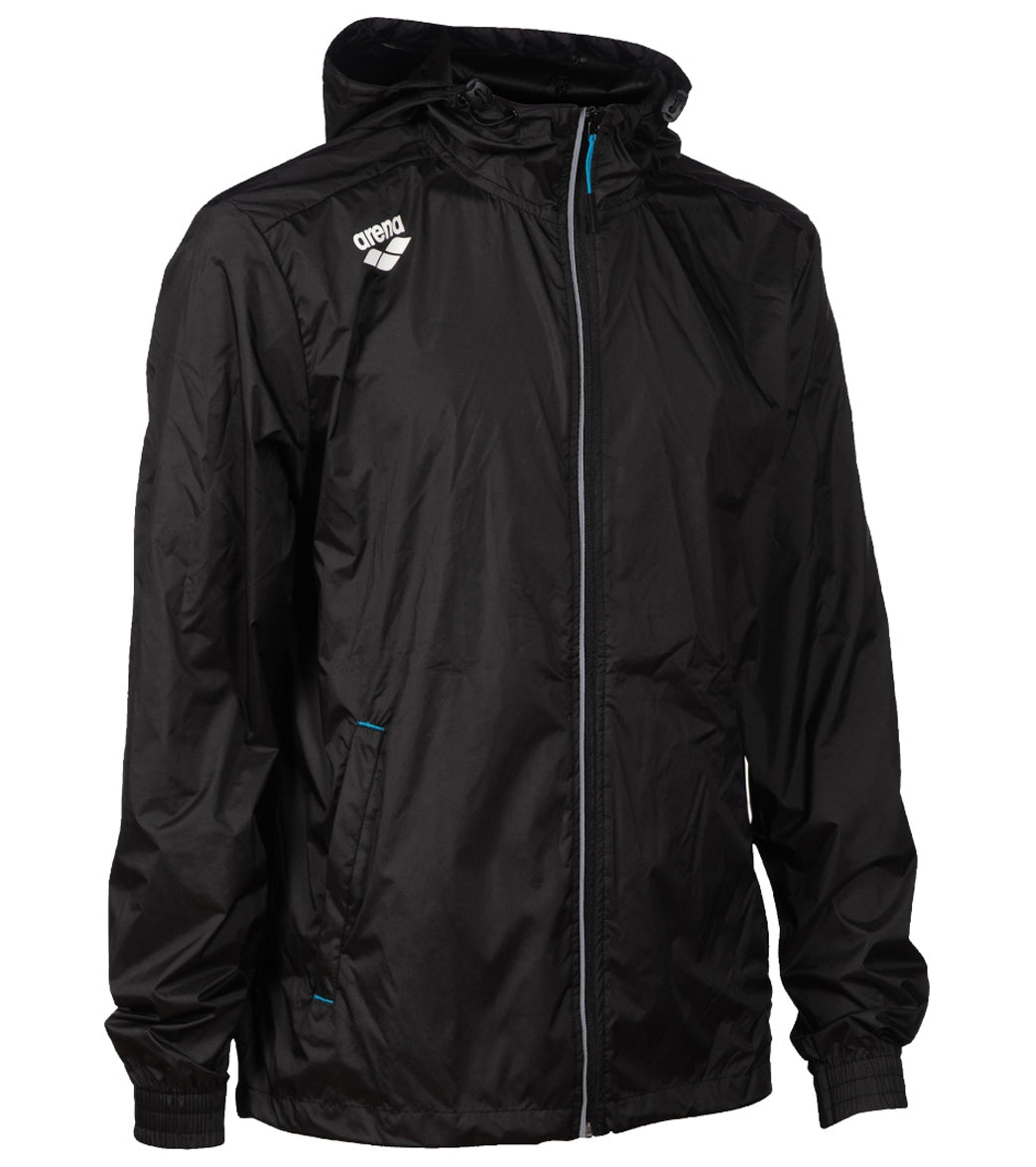 arena ARNC-76W 黒 BLK 160 ★残2 Arena Unisex Team Solid Windbreaker at SwimOutlet.com