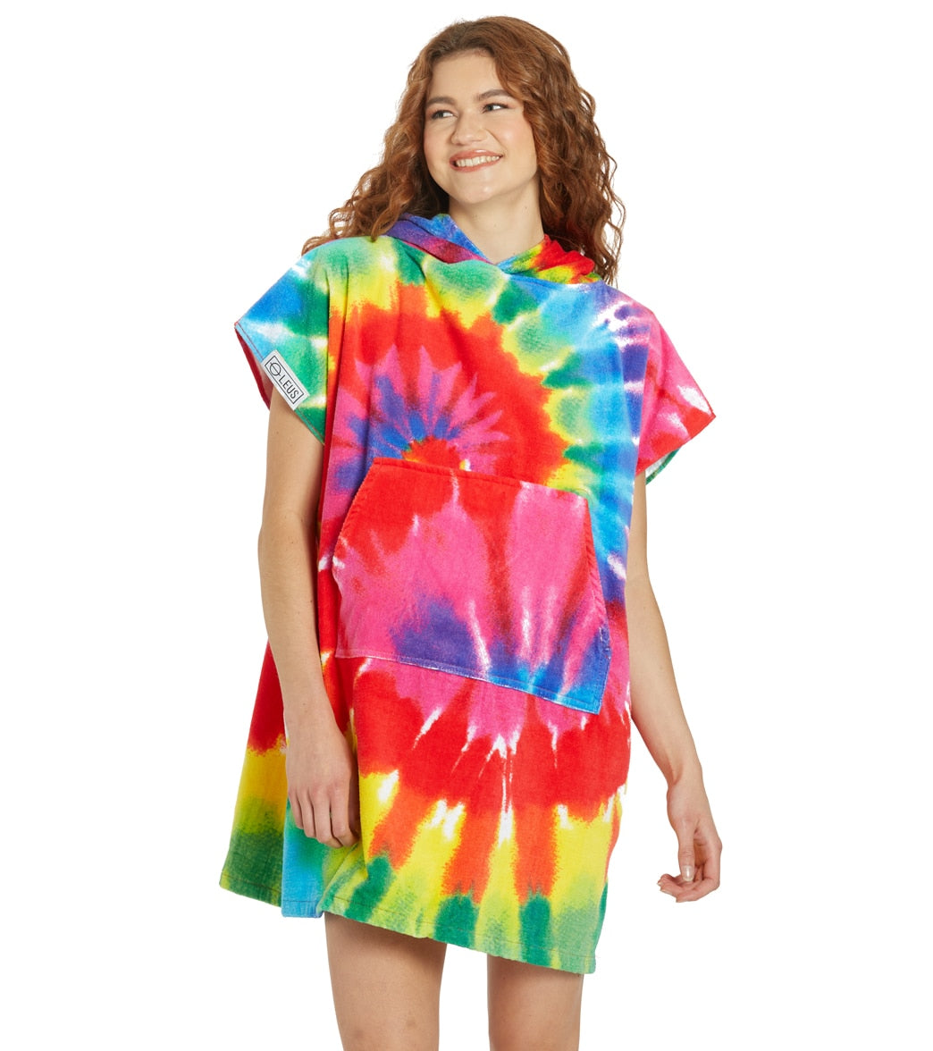LEUS Towels Conner Coffin Tie Dye Changing Poncho at SwimOutlet.com
