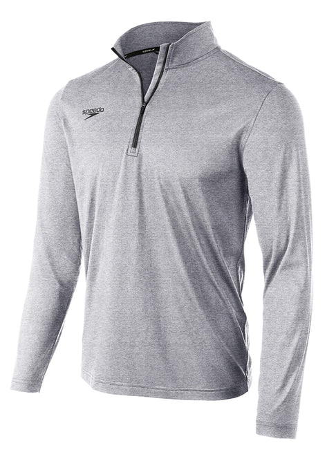 Speedo Unisex  1/4 Zip  Solid Pullover Shirt