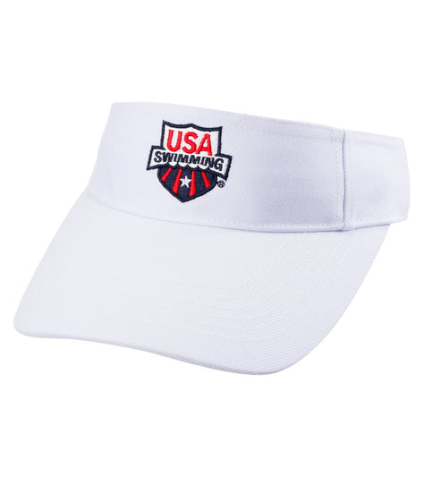 USA Swimming Twill Visor