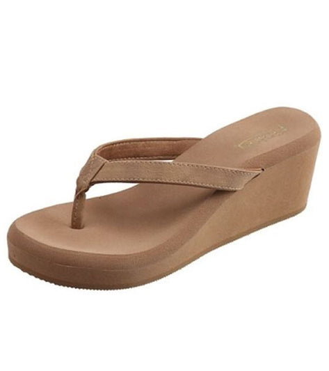 Flojos Women's Olivia Wedge Flip Flop