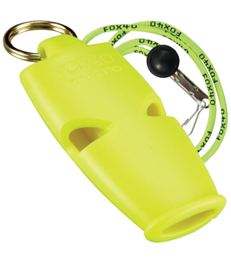 Fox 40 Micro Lifeguard Whistle with Breakaway Lanyard