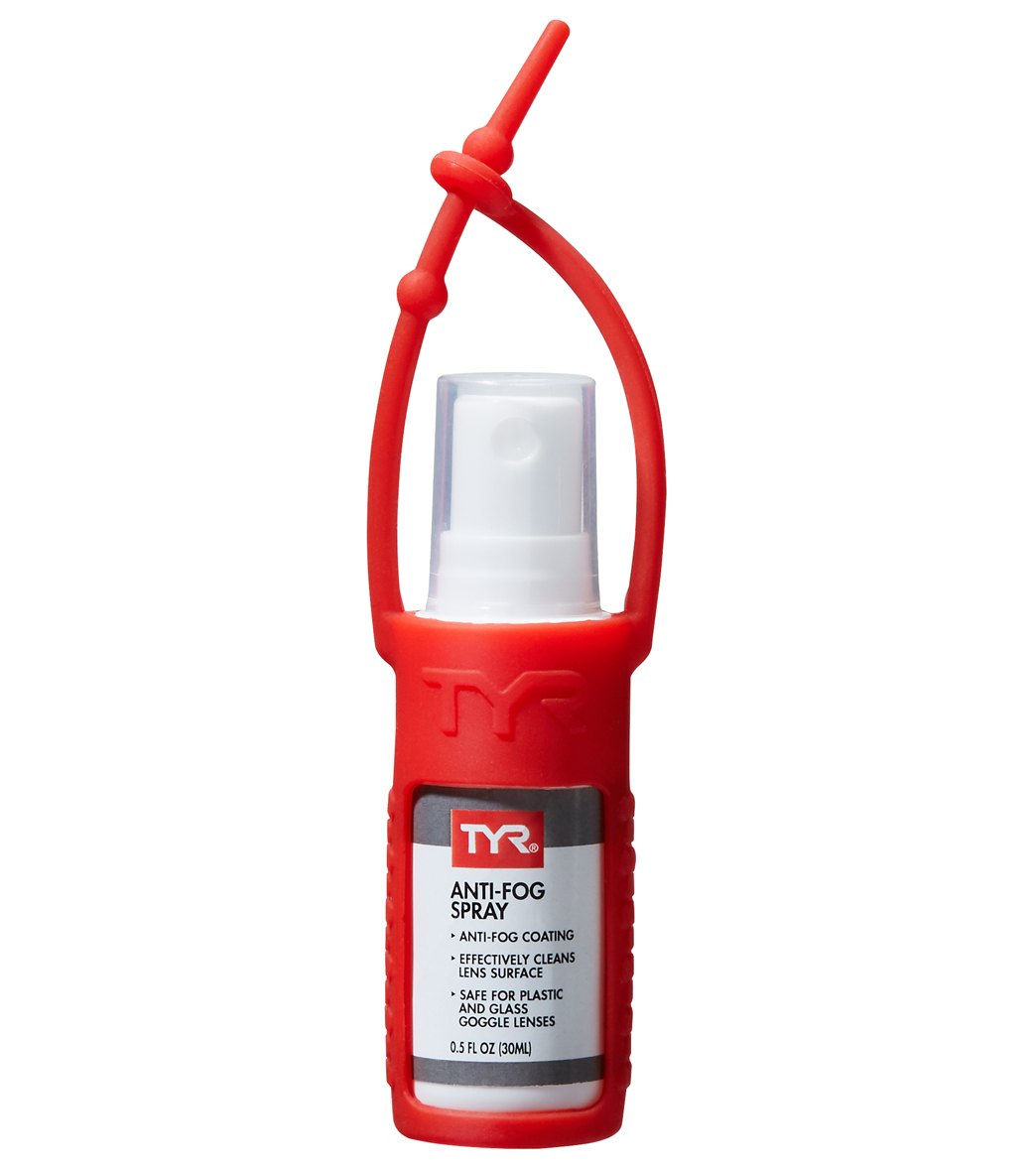 anti fog spray for swimming goggles TYR Anti Fog Spray With Silicone Case .5 OZ at SwimOutlet.com