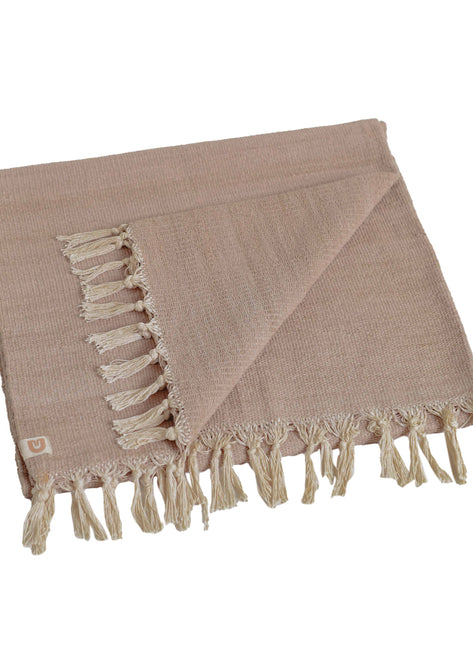 Oko Living Organic Cotton Naturally Dyed Yoga Blanket