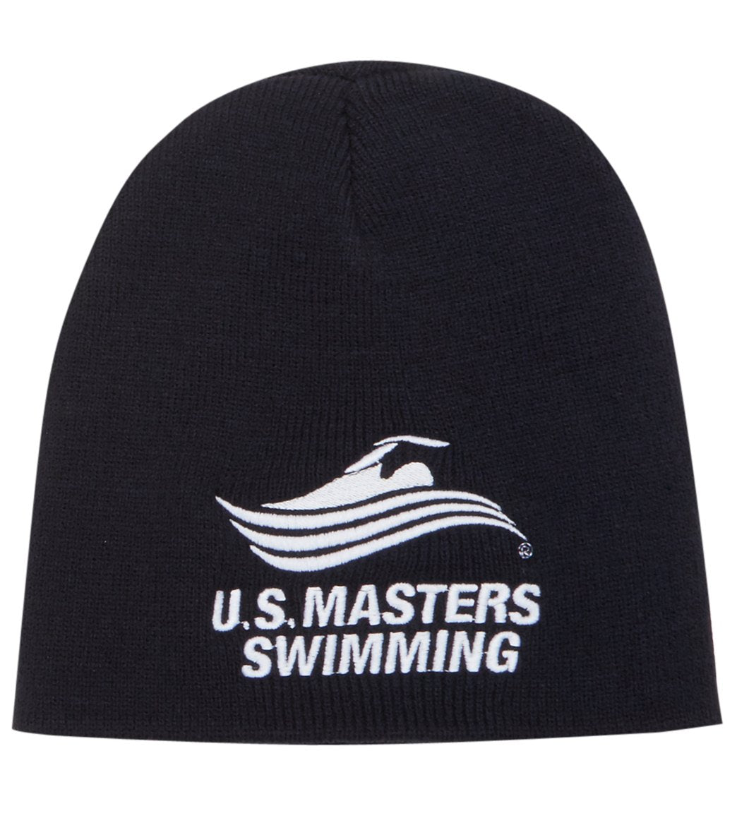 USMS Knit Beanie Hat at SwimOutlet.com