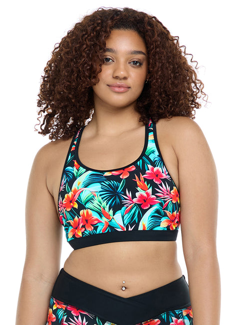 Body Glove Women's Colola Equalizer Sports Bikini Top