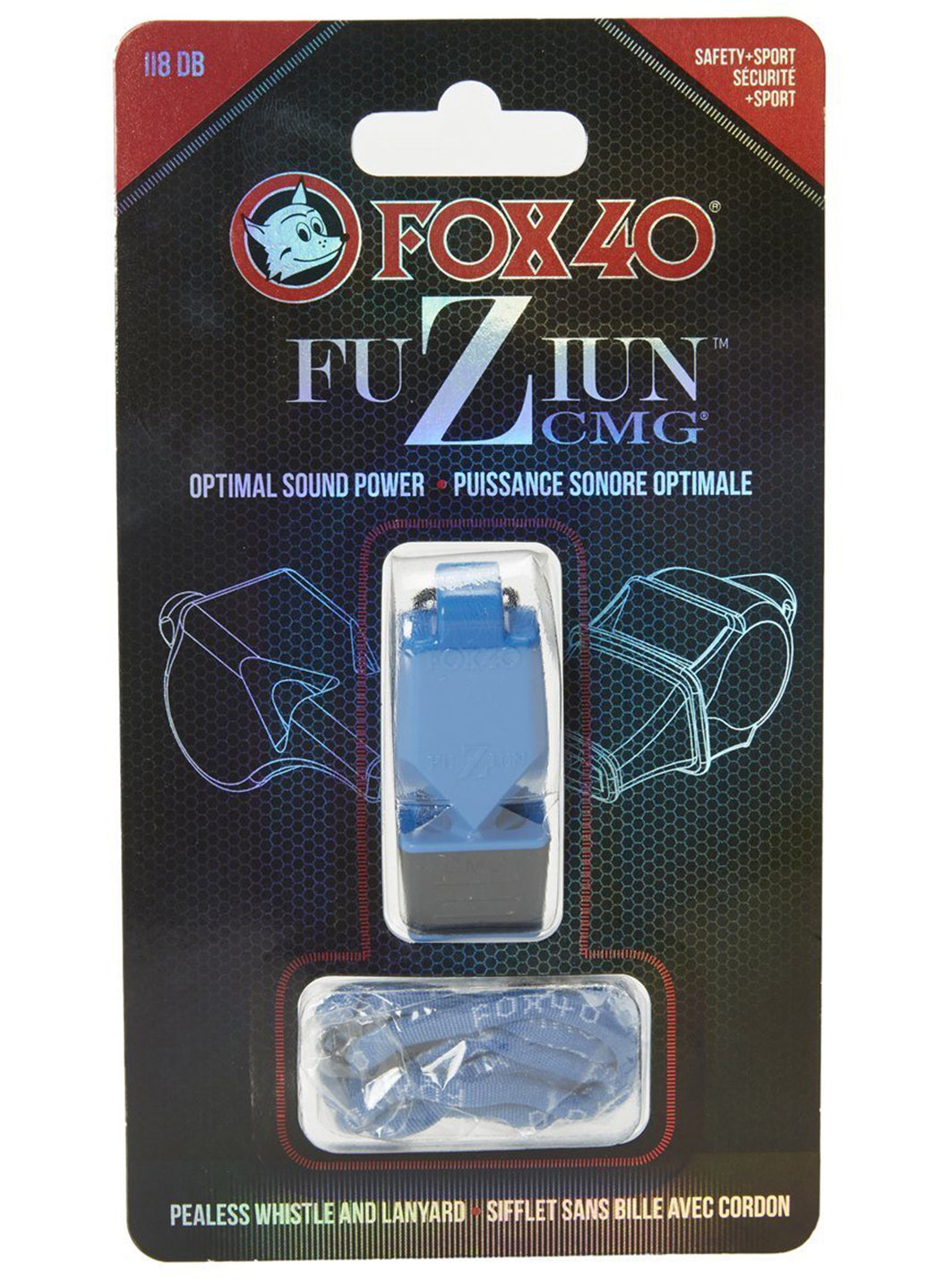 フジ Fox 40 Fuziun CMG Lifeguard Whistle w/ Lanyard at SwimOutlet.com