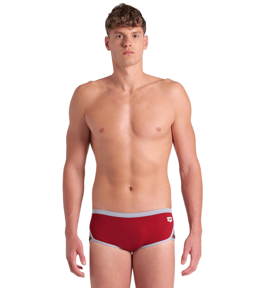 Arena Men's Icons Solid Low Waist Square Leg Swimsuit at