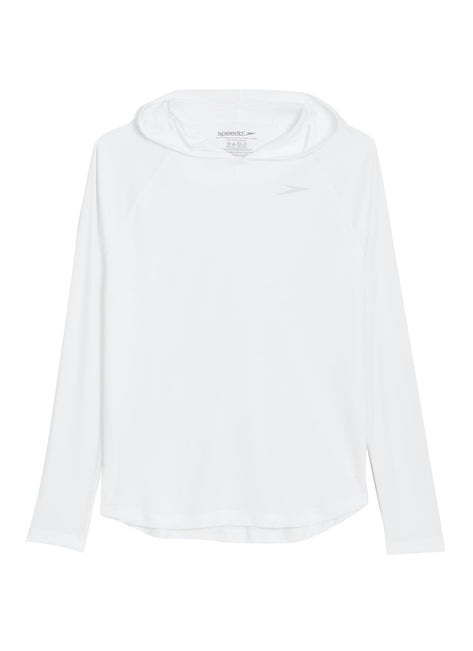 Speedo Men's Baybreeze Hooded Long Sleeve Swim Shirt